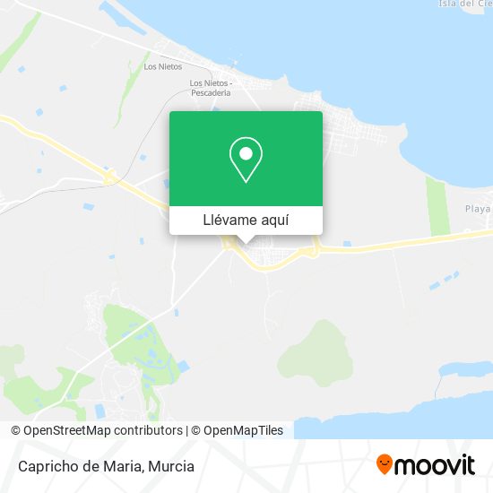 Mapa Capricho de Maria
