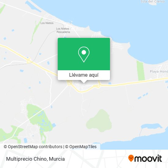 Mapa Multiprecio Chino