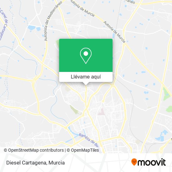 Mapa Diesel Cartagena