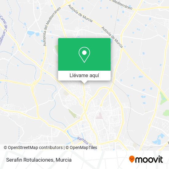 Mapa Serafin Rotulaciones
