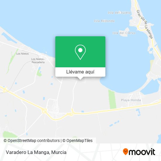 Mapa Varadero La Manga