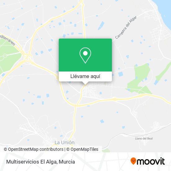 Mapa Multiservicios El Alga