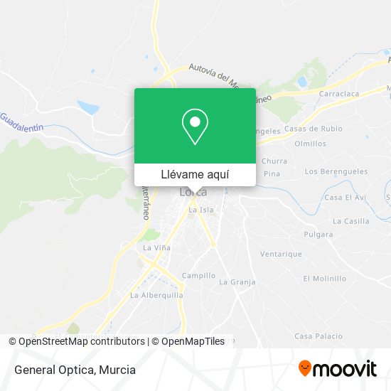 Mapa General Optica