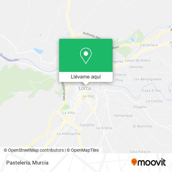 Mapa Pastelería