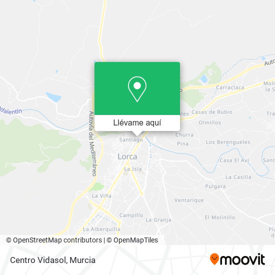 Mapa Centro Vidasol