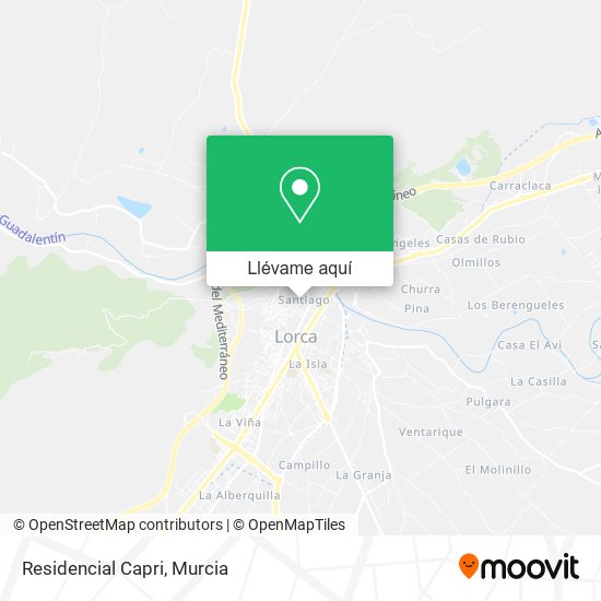 Mapa Residencial Capri