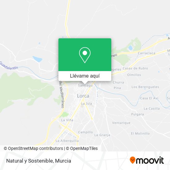 Mapa Natural y Sostenible