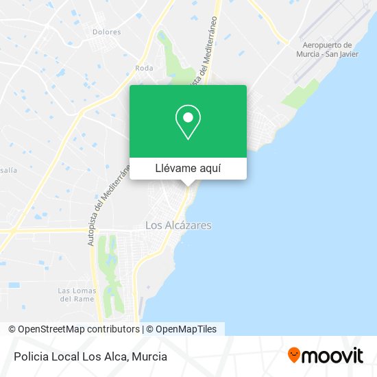 Mapa Policia Local Los Alca