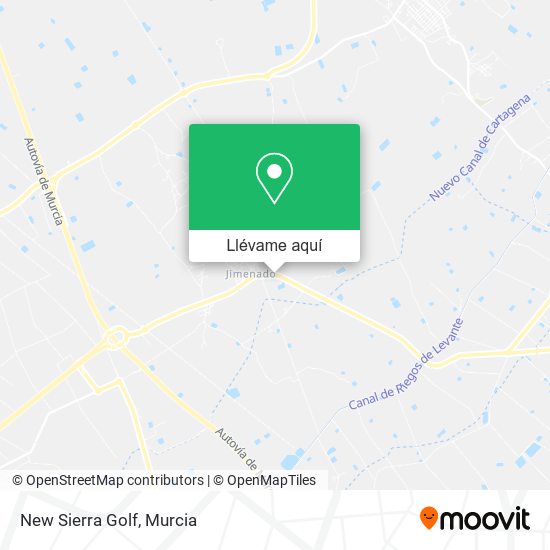 Mapa New Sierra Golf