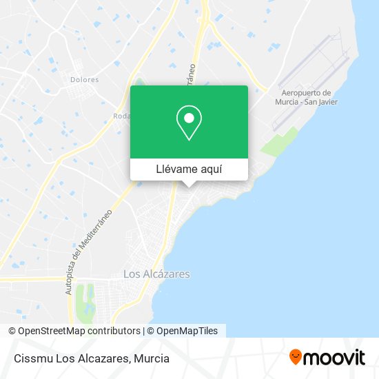 Mapa Cissmu Los Alcazares