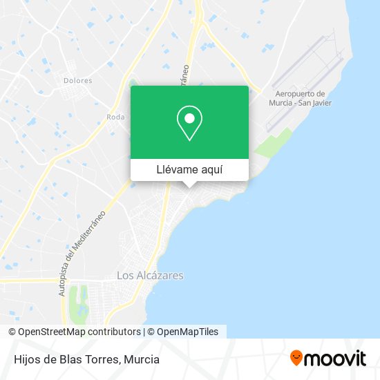 Mapa Hijos de Blas Torres