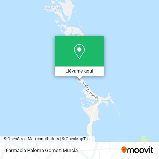 Mapa Farmacia Paloma Gomez