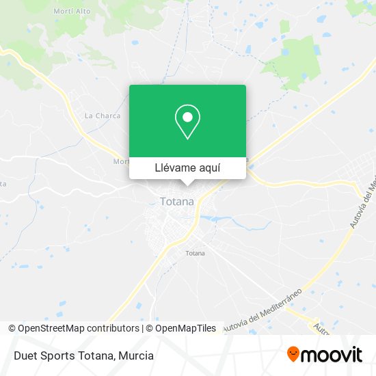 Mapa Duet Sports Totana