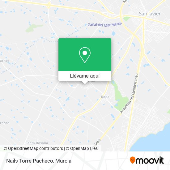 Mapa Nails Torre Pacheco