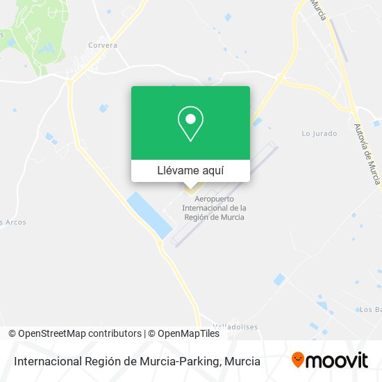 Mapa Internacional Región de Murcia-Parking