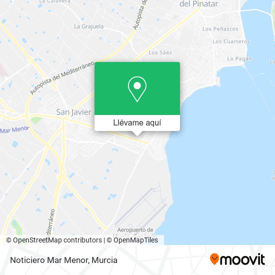 Mapa Noticiero Mar Menor