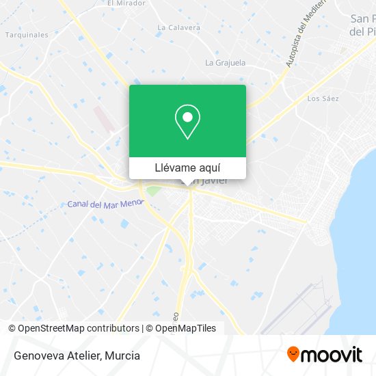 Mapa Genoveva Atelier