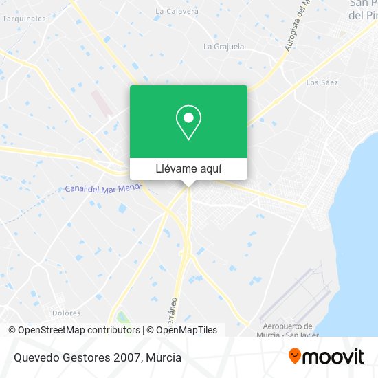 Mapa Quevedo Gestores 2007