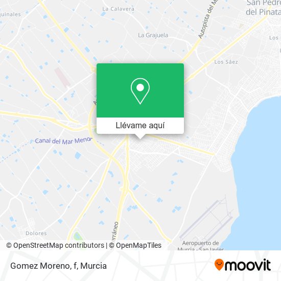 Mapa Gomez Moreno, f