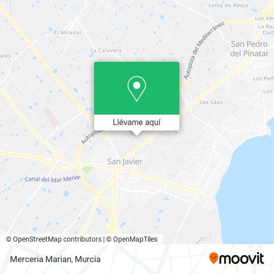 Mapa Merceria Marian