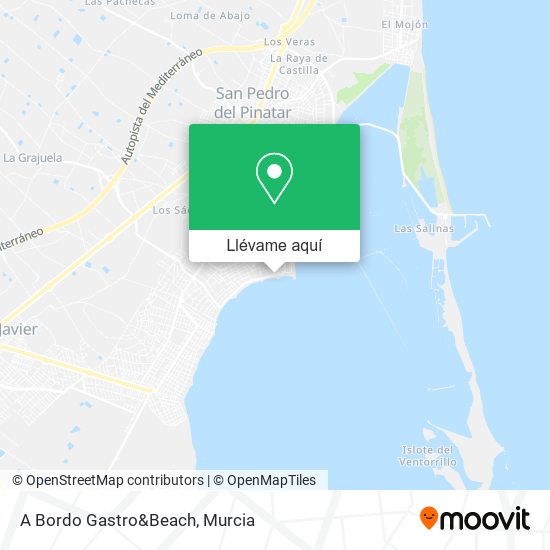 Mapa A Bordo Gastro&Beach