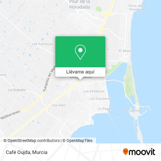 Mapa Café Oujda