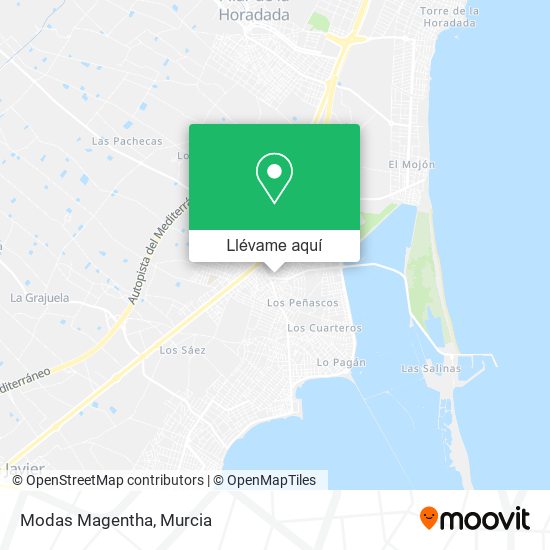 Mapa Modas Magentha