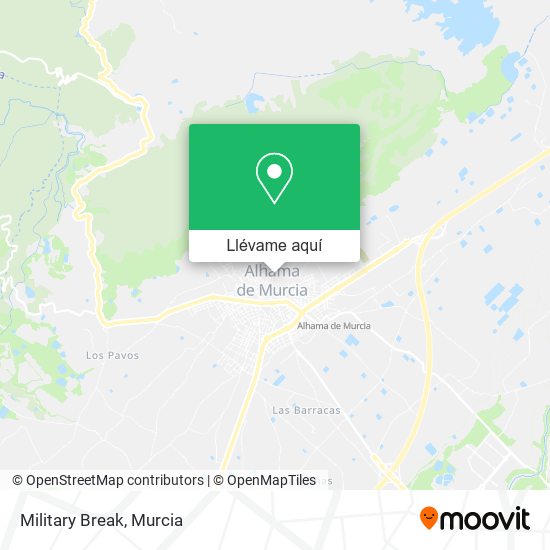 Mapa Military Break