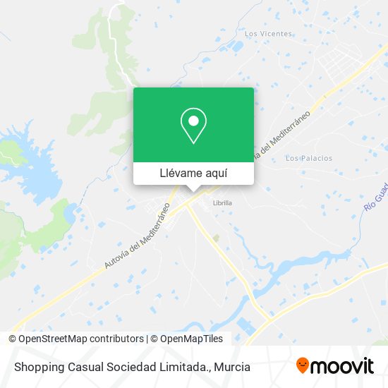 Mapa Shopping Casual Sociedad Limitada.