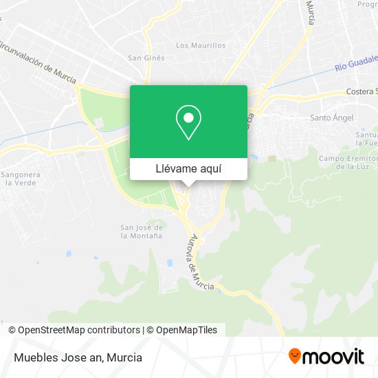 Mapa Muebles Jose an