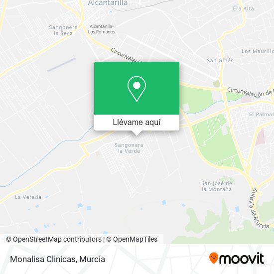 Mapa Monalisa Clinicas