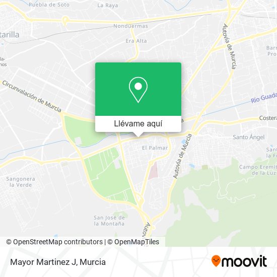 Mapa Mayor Martinez J
