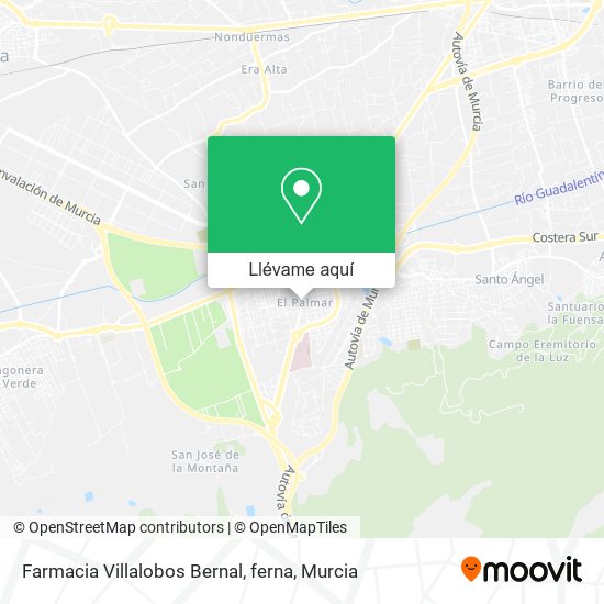 Mapa Farmacia Villalobos Bernal, ferna