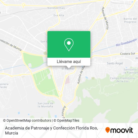 Mapa Academia de Patronaje y Confección Florida Ros