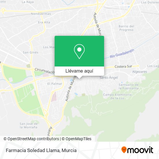 Mapa Farmacia Soledad Llama