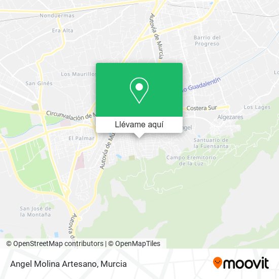 Mapa Angel Molina Artesano