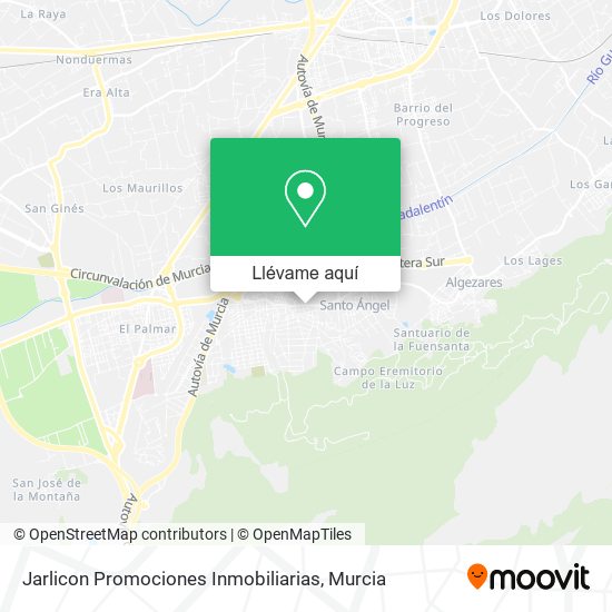 Mapa Jarlicon Promociones Inmobiliarias