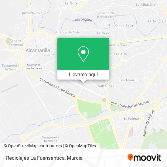 Mapa Reciclajes La Fuensantica
