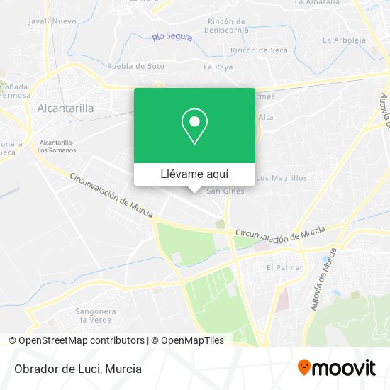 Mapa Obrador de Luci
