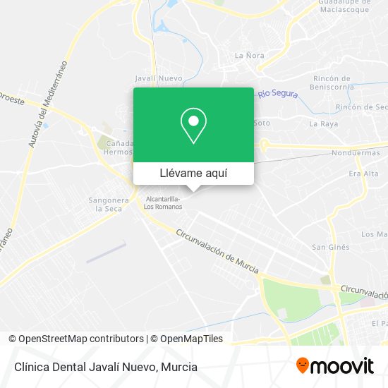 Mapa Clínica Dental Javalí Nuevo