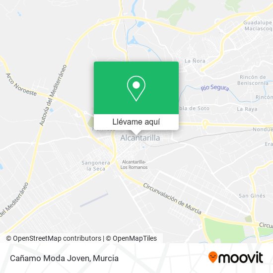 Mapa Cañamo Moda Joven