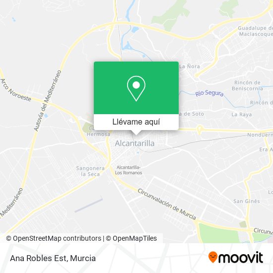 Mapa Ana Robles Est