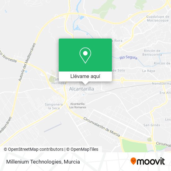 Mapa Millenium Technologies