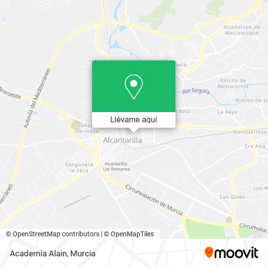 Mapa Academia Alain