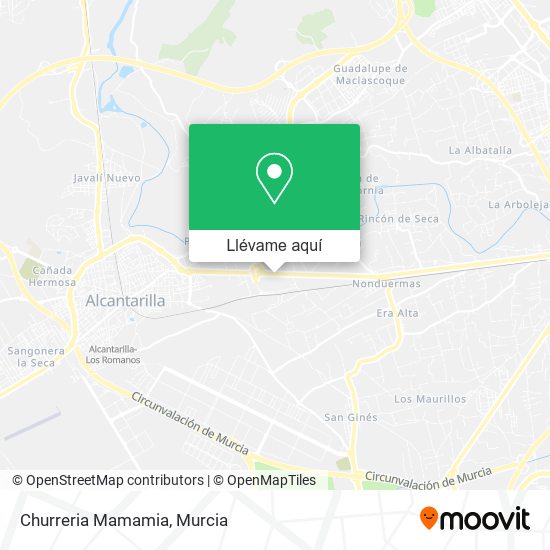 Mapa Churreria Mamamia