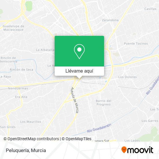 Mapa Peluquería