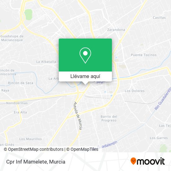 Mapa Cpr Inf Mamelete
