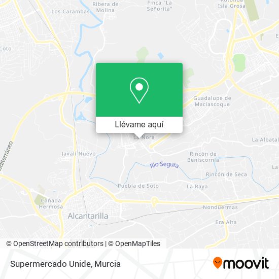 Mapa Supermercado Unide