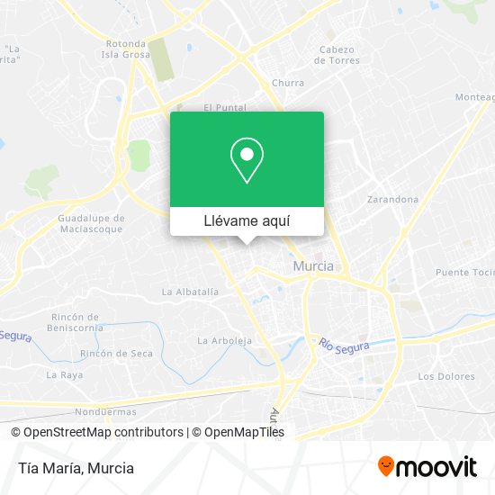 Mapa Tía María