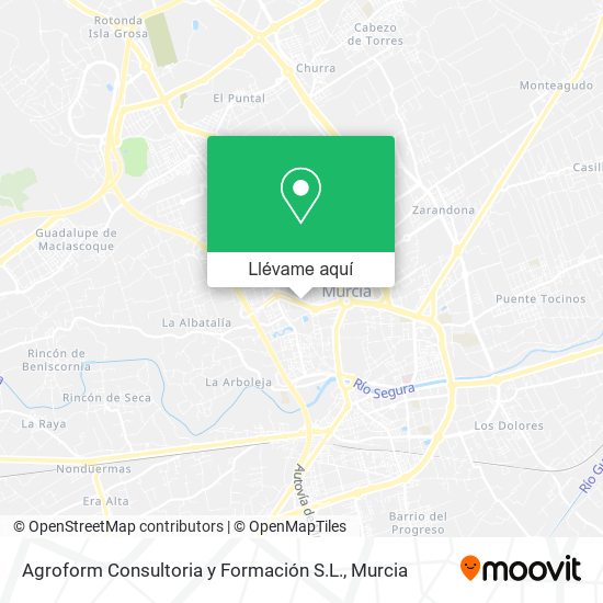 Mapa Agroform Consultoria y Formación S.L.